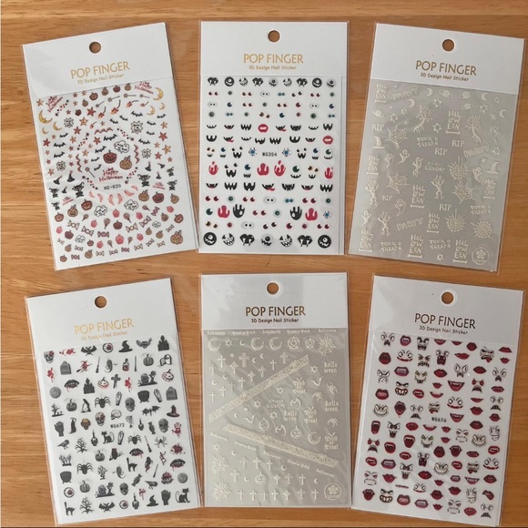 Halloween Nail Art Stickers - Picture 2 of 16